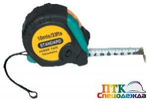 Рулетка обрезиненный корпус 7,5м. Арт. 8487